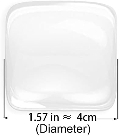 Защитно стъкло дръжката на вратата Xfenvs, 12 бр., Прозрачен Квадратно Защитно покритие от мека гума, Самоклеящийся Броня