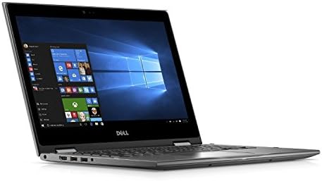 Лаптоп Dell със сензорен екран 2 в 1 Inspiron 5000 с подсветка, 13,3-инчов лаптоп с резолюция Full HD, четириядрен