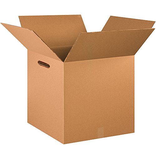 СКОРОСТНА САЩ BHD181818DWHHSK Кутии с двойни стени с дупки за ръце, 18 L x 18 W x 18 H, Крафт (опаковка за 70 броя)