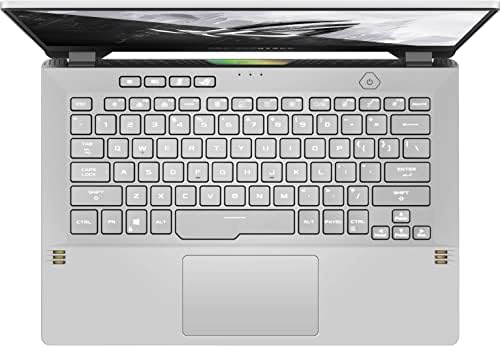 Най-новият геймърски лаптоп ROG Zephyrus Ryzen 9 5900HS от Black Tech, 24 GB оперативна памет DDR4, 1 TB NVMe SSD, RTX 3060 6 GB, Win 10 - Moonlight White, 14-14,99 сантиметра (GA401QM)