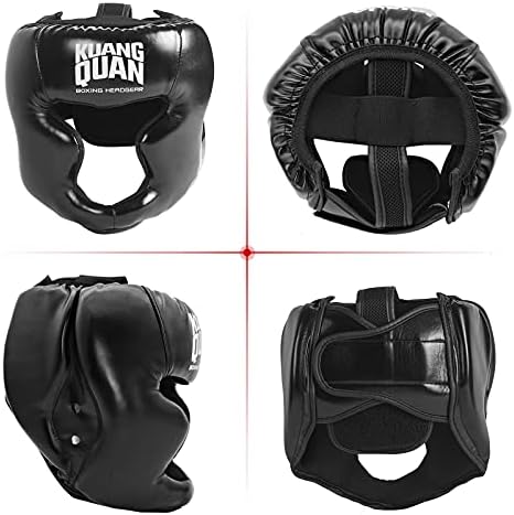 Боксовия прическа е Лесен Може да се използва за борба ММА Муай Тай, Бокс, Карате, Таекуондо Каска за бойни изкуства