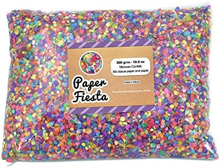 Хартия Мексикански пакетче за конфети с тегло 300 грама - Голям Пълнител за Великденски яйца
