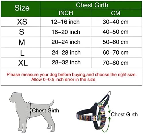 GPPZM Без напрежение Шлейка за домашни кучета с Регулируем окраската Жилетка за разходки на кучета Малки и средни