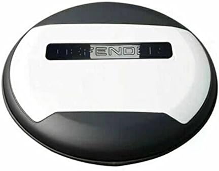 Дубликат Гума PARQUS Протектор Капаци на колелата Пластмаса Черно Бяла е Подходящ за Defender 90 и 110 2020-2023