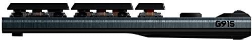 Безжична ръчна детска клавиатура Logitech G915 (тактильная) - Черна и безжична детска мишката Lightspeed 703 с сензор