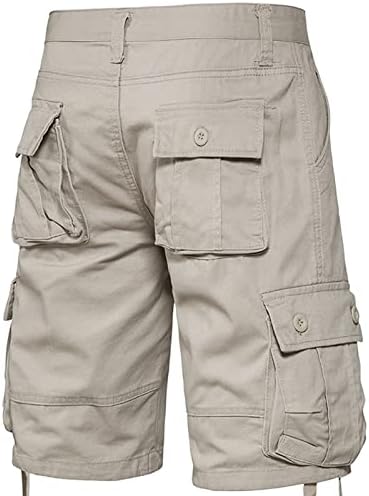 Мъжки къси панталони-карго Ozmmyan, Мъжки Туристически Панталони Свободно Намаляване на Лятото всеки ден на Улицата къси Панталони