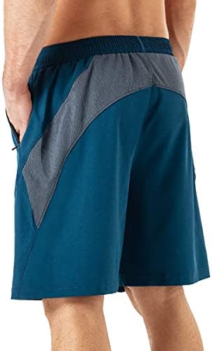 Мъжки Спортни къси панталони HMIYA 7дюймов Quick Dry За тренировки в тичане или Фитнес залата Къса с Джобове с цип