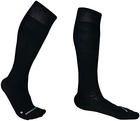 Компресия чорапи HOYISOX Big and Tall 20-30 мм hg.ст., Удобни Чорапогащи до Коляното за мъже и жени