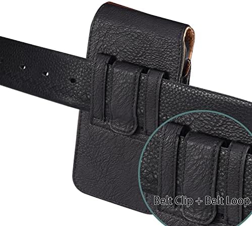 Чанта-кобур за носене Калъф за мобилен телефон с държач за карти, Съвместим с Sony Xperia10 Plus, 1, Pro, Кожен