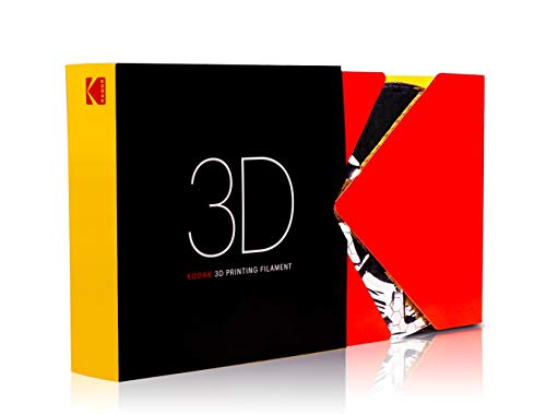 Конци за 3D-принтер KODAK PLA Plus бял цвят, +/- 0,03 мм, бобини с тегло 750 г (1,6 кг), 1,75 мм Висококачествени конци
