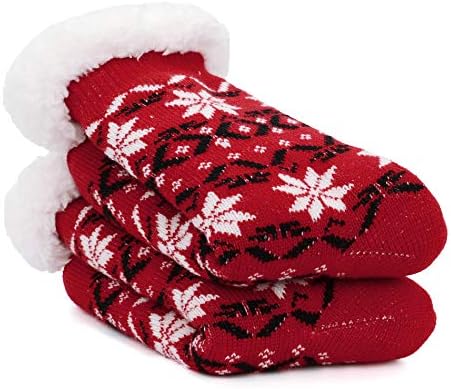 Американски Тенденции Коледни Чорапи-Чехли Женски Пухкави Чорапи С Превземането На Нескользящие Чорапи Спортни Уютни