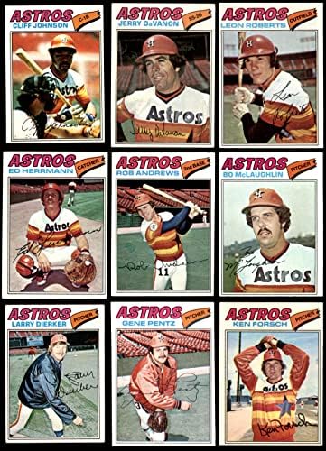 1977 Сет екип Topps Houston Astros Хюстън Астрос (Сет) на БИВШИЯ Астрос