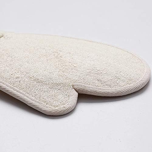Пилинг Ръкавица от естествена Люфы, които Правят Сърбеж по Кожата, Удаляющие Кал Дълбок Слой, Ръкавици от Тиква