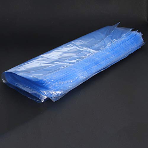 Bettomshin 100шт PVC Термосвиваемо Пакети, Дължина 15,75 инча, Ширина 11,81 Инча, Термосвиваеми Опаковъчни Торбички Светло