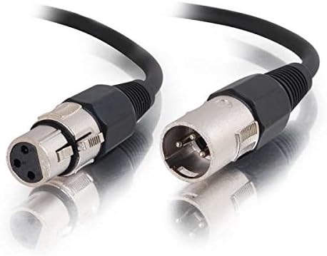 C2G / Кабели за Go 40057 Pro-Аудио кабел XLR Male-XLR Female (1,5 метра, черен)