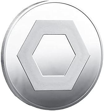 Възпоменателна монета сребърно покритие Цифров Виртуална Монета За разпространение на Криптовалюты 2021 са подбрани Монета Ограничена серия с Защитно покритие