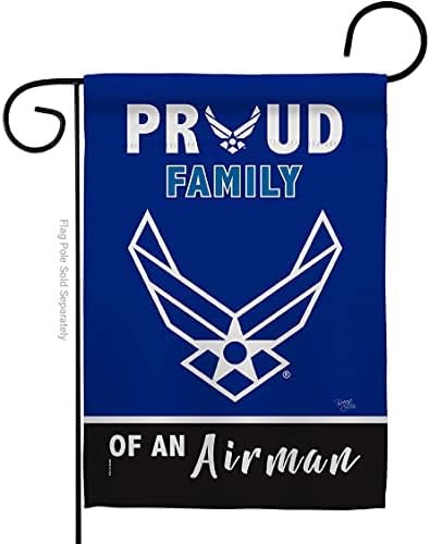 Бриз Декор на Гордата Семейство Пилот Градински Флаг на Въоръжените сили военновъздушните сили на САЩ военновъздушните