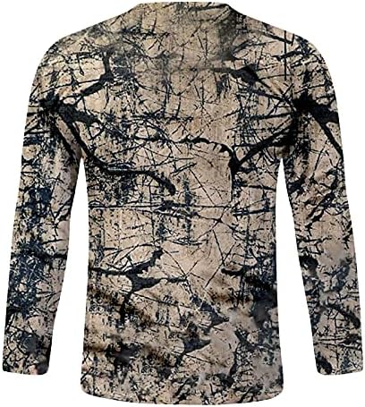 UBST Мъжки ризи с дълъг ръкав Soldier, Пролетни улични тениски с 3D-модел 2022 година, спортни тениски с кръгло деколте за