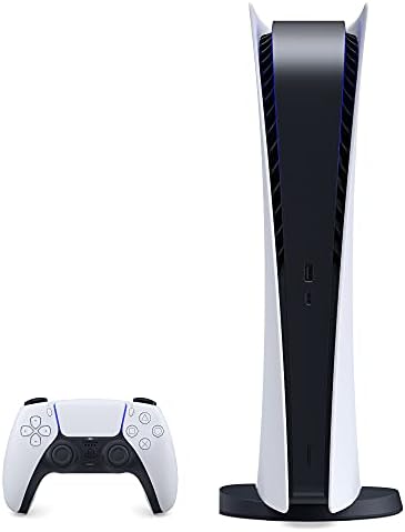 Игрова конзола Sony Playstation 5 Digital Edition обем 825 GB + 1 Безжичен контролер за PS5, 8-ядрен процесор