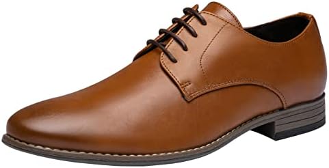 Мъжки Оксфордские Модела обувки Jousen с прости пръсти, Класически и Официални обувки-Дерби
