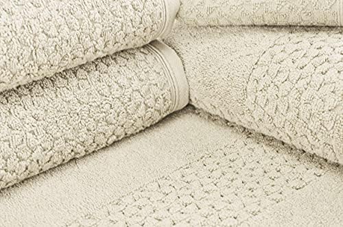 Кърпи Beyond - Комплект луксозни хавлиени кърпи за баня от 6 теми - Памук, Мека текстура и супер Абсорбиращи