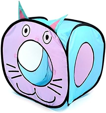 Сгъваеми Кубчета PetLife Cube Cat Play Tunnel Pop Комплект за игра в Тунела за Котки