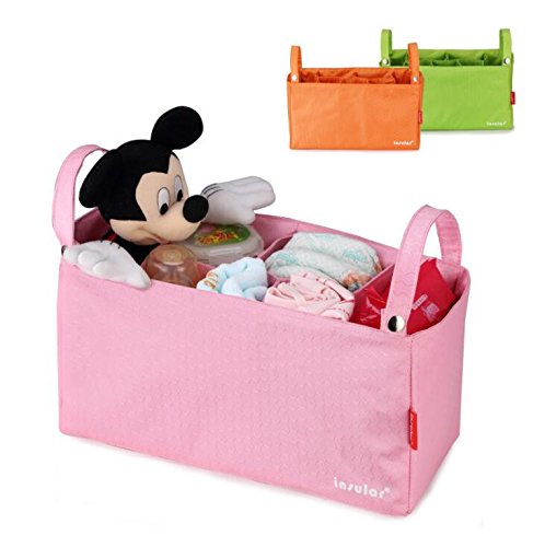Най-добрата Универсална Чанта-органайзер за детска количка/Чанта за Памперси Допълнително място за съхранение на бебешки