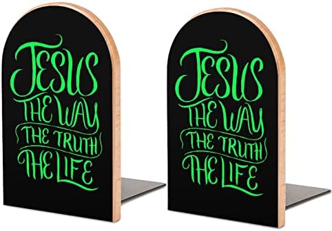 Исус е Пътя, Истината, Живота, Малките Дървени Поставки За Книги, Нескользящие Тежкотоварни Рафтове, Шкаф