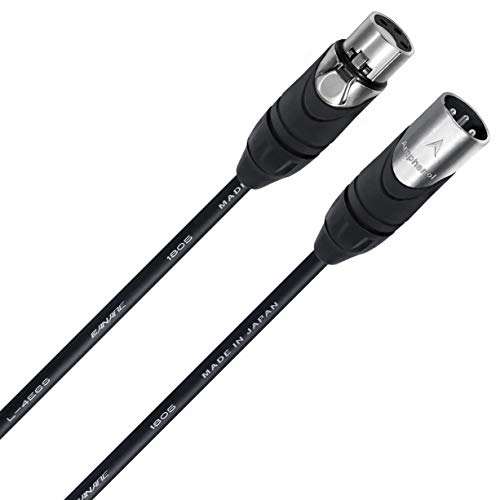 20-Подножието Микрофонные кабели Canare L-4E6S, Star Quad Balanced за мъже и жени с части за свързване, Amphenol AX3M и