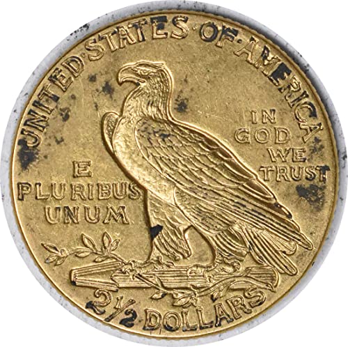 1913 година за 2,50 индийски долара в Злато , бездокументарный AU58