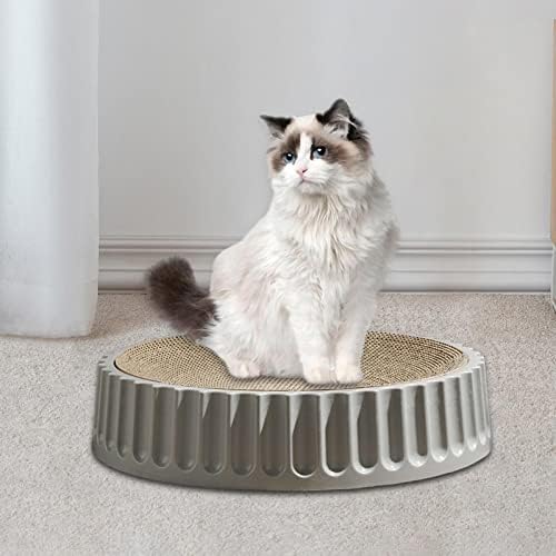 BREWIX Пет Cat Scratcher Pad Играчка Кръгла Царапающая Дъска За Рязане на Ноктите на Мебелен Протектор Вътрешен
