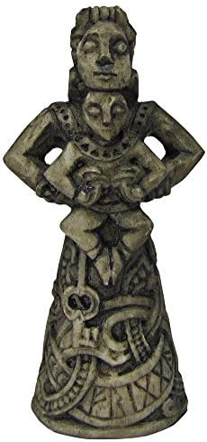 Дизайн Дриады Фигурка на Скандинавската Богиня на огнището Фригги Декорация с камък
