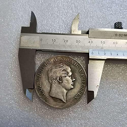 Старинни Занаяти Германия 1842-Възпоменателна Монета във формата на Сребърна Главата Долара на Юана Монета 1969