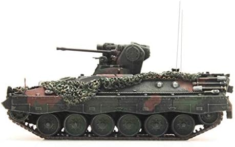 ARTITEC Германия Танк Мардер 1A2 Flecktarnung Gefechtsklar 1/87 Готови Модели