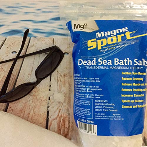 Магнезиальная Сол за вана от Мъртво море Mg12 Прах с тегло 5,5 паунда