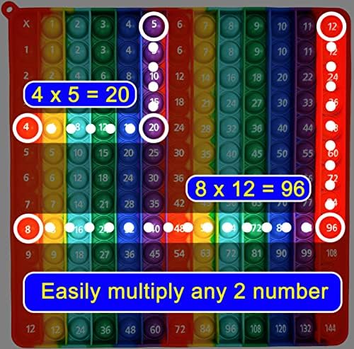 Proweber Таблицата за Умножение Математически Игри Поп-Играчки-Неспокойни Математически Манипулации Таблицата за