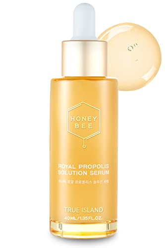 Royal Прополисная серум TRUE ISLAND Honey Bee | Серум за лице за суха и чувствителна кожа | Хидратиращ серум за грижа за