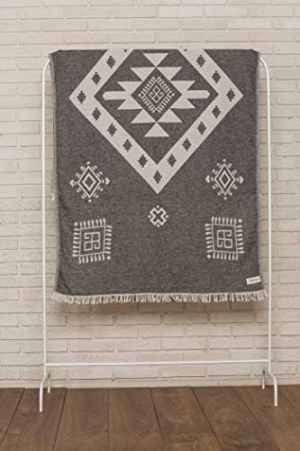 Двухслойное Турското кърпа Bersuse от памук Veracrus - 37x70 Инча, Черно