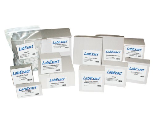 Висококачествена Целлюлозная Филтърна хартия LabExact 1200061 марка CFP3, 6,0 хм, 12,5 см (опаковка по 100 броя)