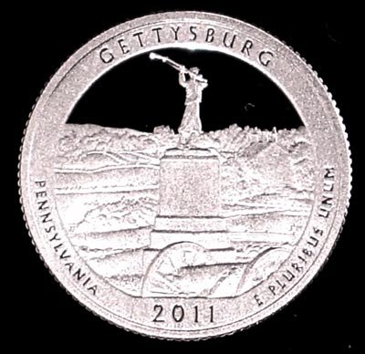 2011 Монетен двор на Съединените Щати на Америка the Beautiful Quarters Silver Proof Set™ (SV5)