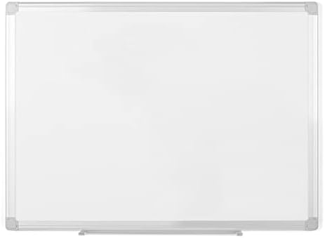 MasterVision Whiteboard Earth, Меламиновая дъска за сухо изтриване, 24 x 36, Двустранен с алуминиева рамка