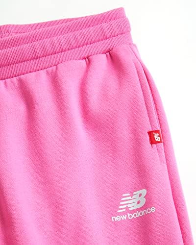Спортни панталони New Balance за момичета - Активни Флисовые панталони за джогинг (Размер: 4-16)