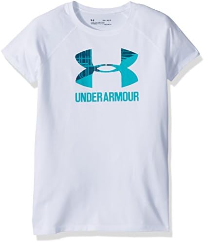 Тениска с къс ръкав с Голям Логото на Under Armour За момичета