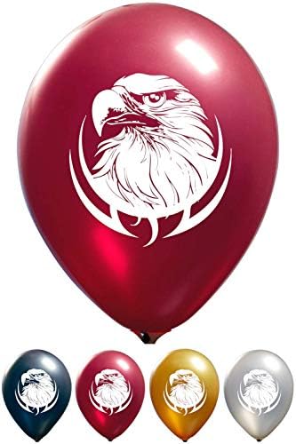 Балони Eagle - 12 инча от латекс - Двустранно принт (16 парчета) за партита по повод рожден Ден или друго събитие - пълни