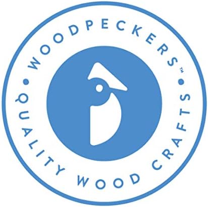 Дървени Квадратни пръти-контакти 1 инч x 36 Опаковка от 10 дървени пръчки за бродерия и обработка на дървен материал от