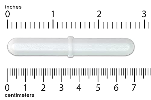 Осмоъгълник от PTFE с магнитна бъркалка с Превръщането пръстен - 70 мм / 2,75 инча