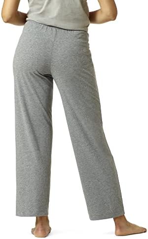 Пижамные панталони HUE womens Sleepwell Basic от плетиво плат с принтом Performance За сън, произведени По технология за регулиране