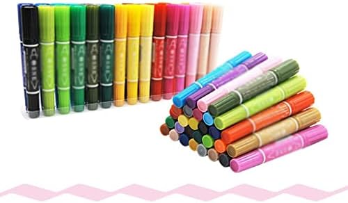 FZZDP 24/30/40 Цветове Набор от маркери химикалки Двуглавият Студентски Анимационен Фигура Маслен маркер Детски дръжки