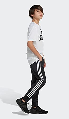 панталони adidas Boy ' s Core 3-Stripes 21 за момчета (За големи деца)
