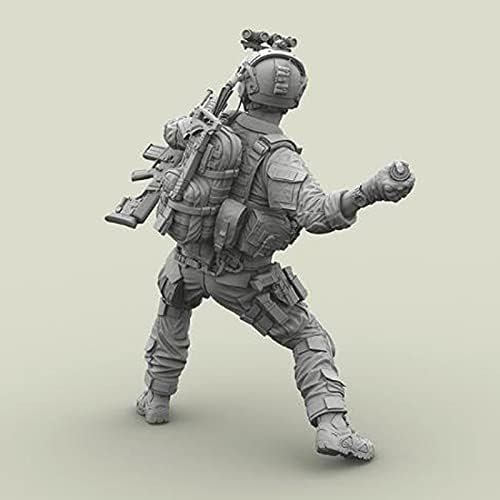 Колекция от модели на войник от смола Goodmoel 1/35 US Commando / Набор от миниатюрни войници в Разглобено и Неокрашенном